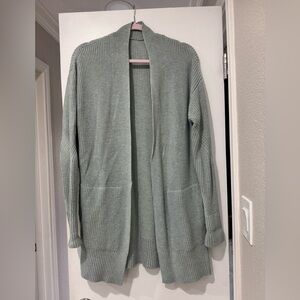 lululemon athletica Women's Open Front Cardigan - Soft Green